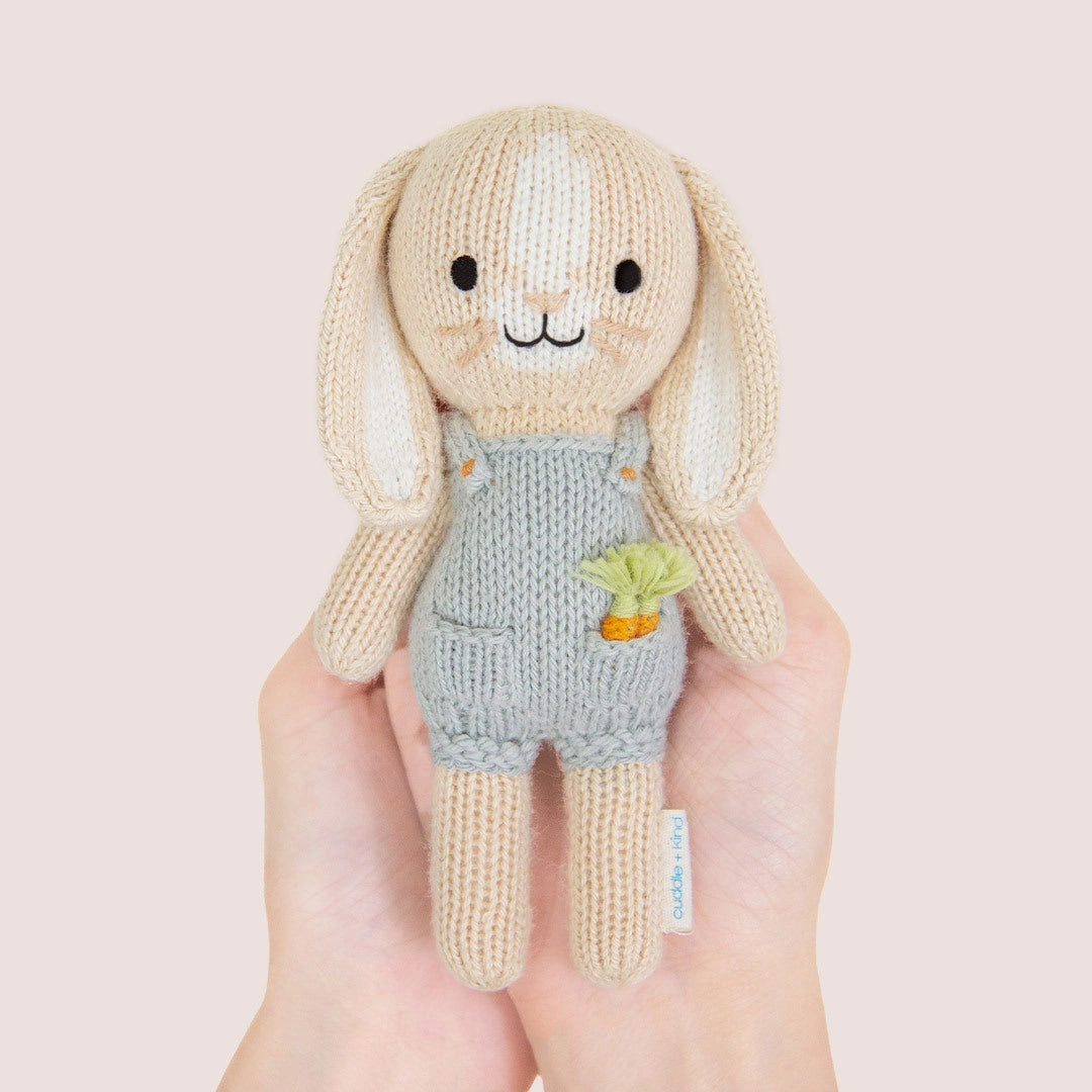 Tiny Henry the Bunny Knit Doll