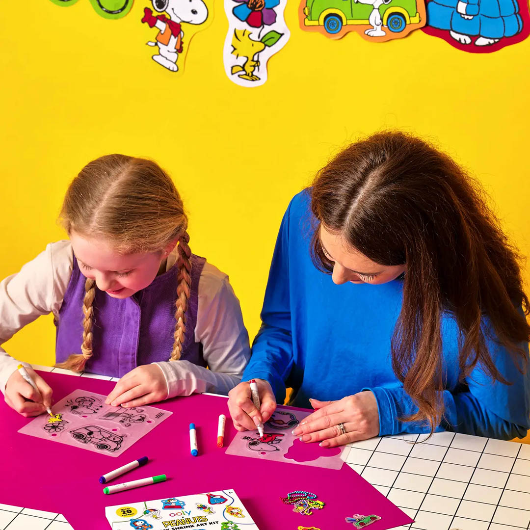 OOLY X Peanuts Diy Shrink Art Kit