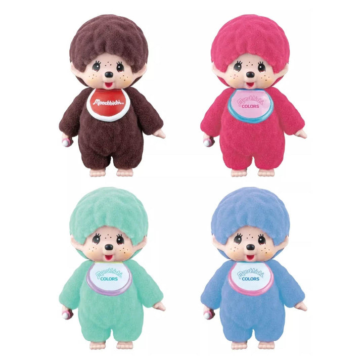 Monchhichi Original- Blind Box Flocked Doll Series 7 - Colors