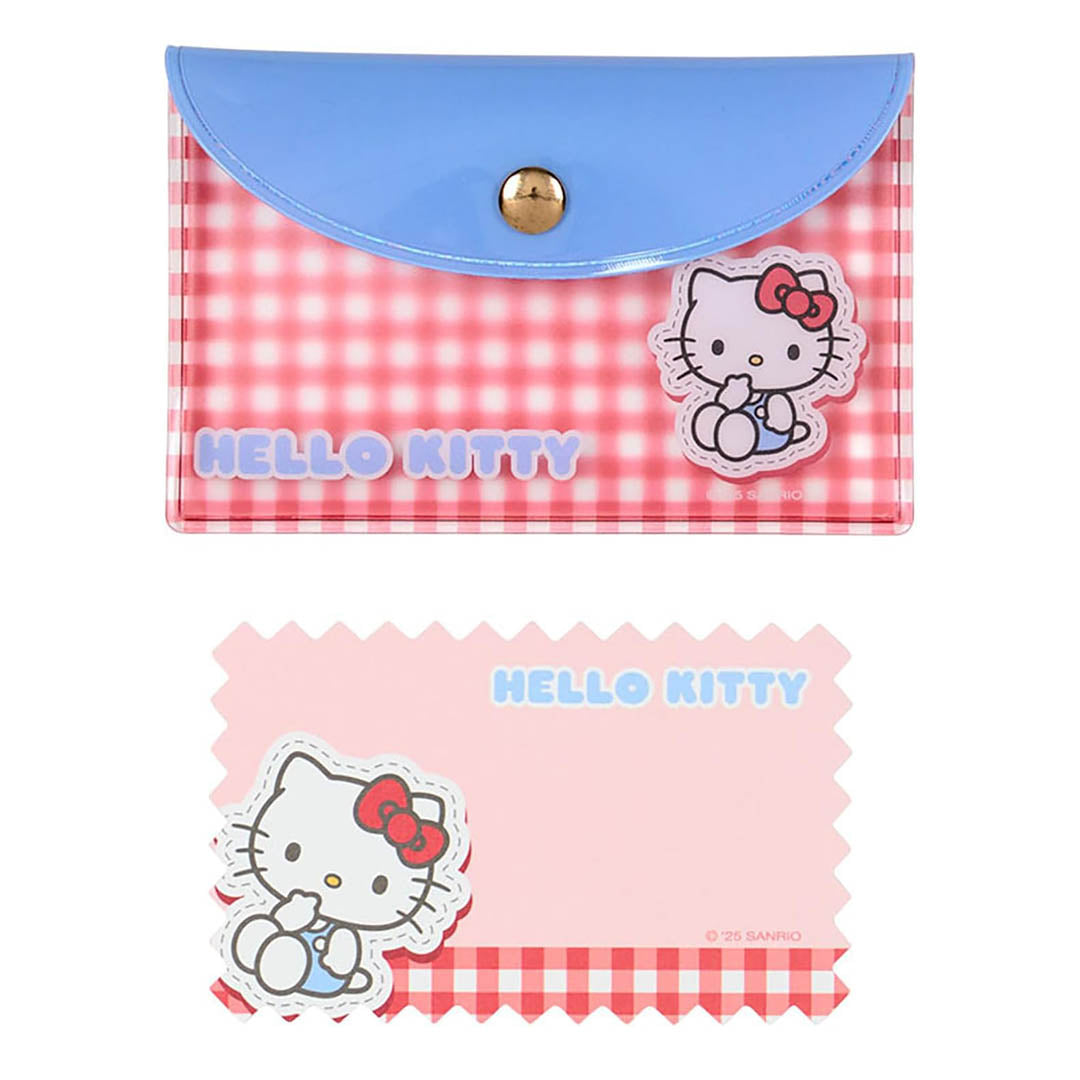 Sanrio Characters Memo & Card Case - Hello Kitty