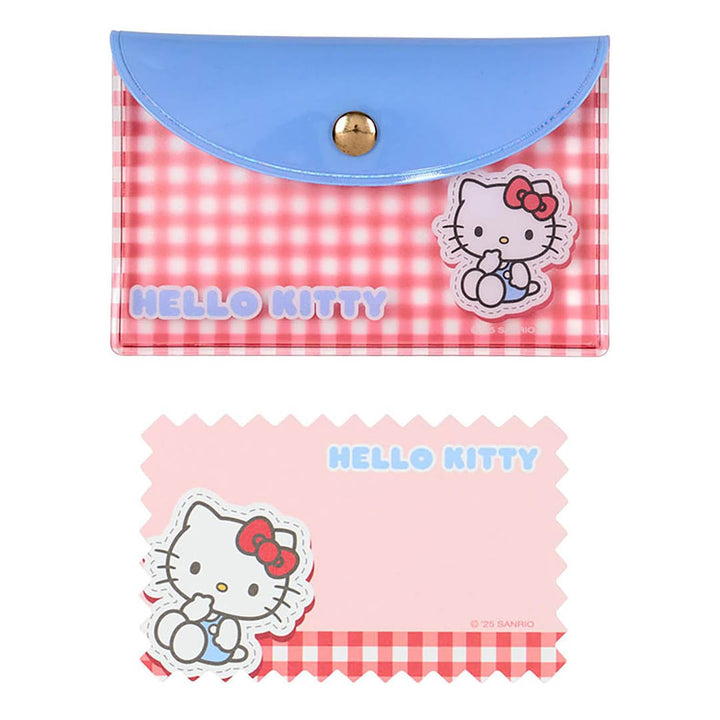Sanrio Characters Memo & Card Case - Hello Kitty