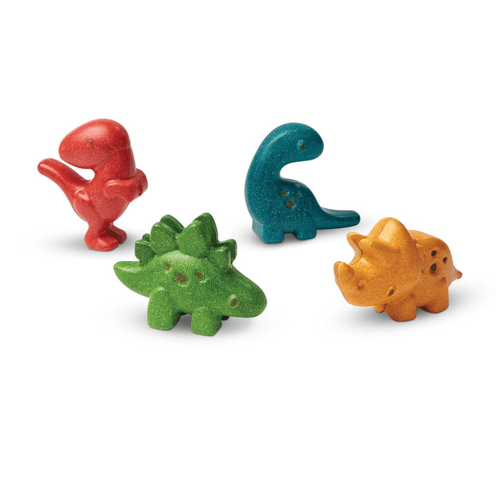New Wooden Dino Animals Set
