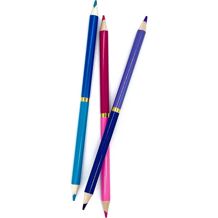 Double Brights Dual Ended Colored Pencils Set