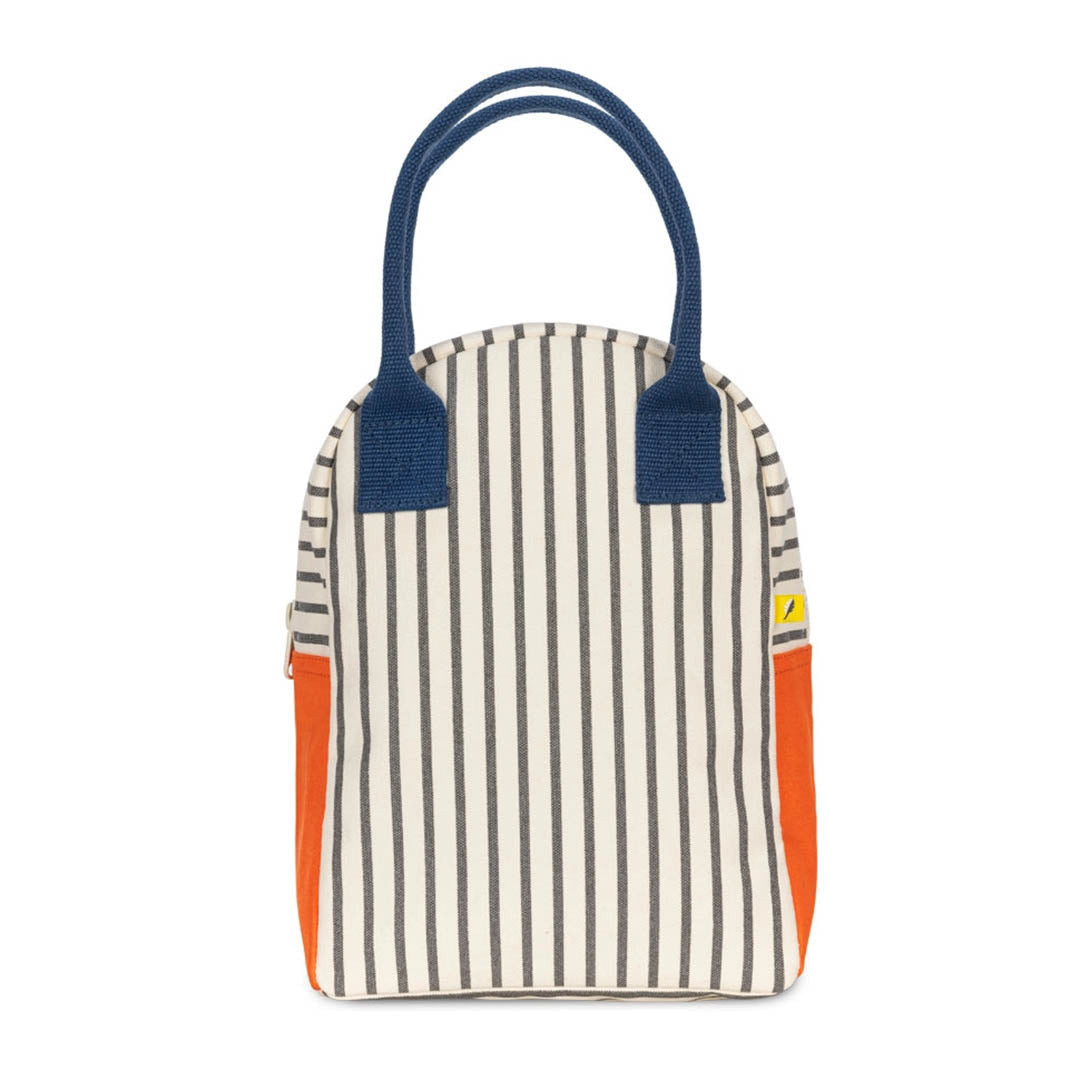 Zipper Lunch Bag- Nautical Stripe