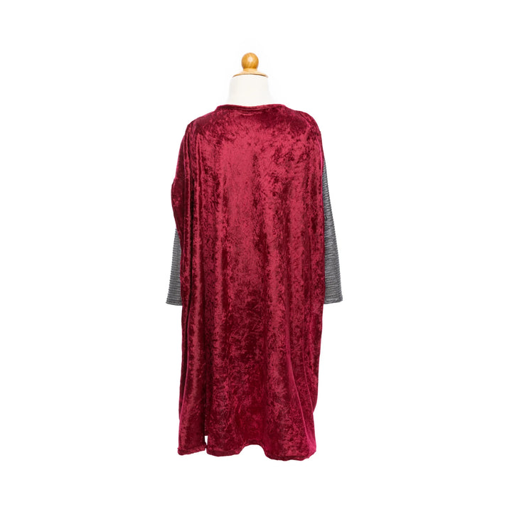 Silver Knight Tunic with Cape