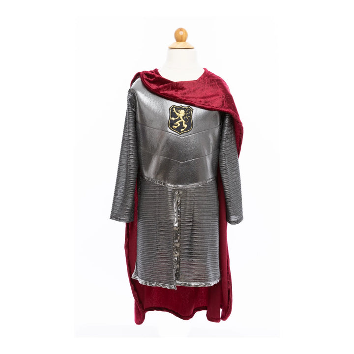 Silver Knight Tunic with Cape