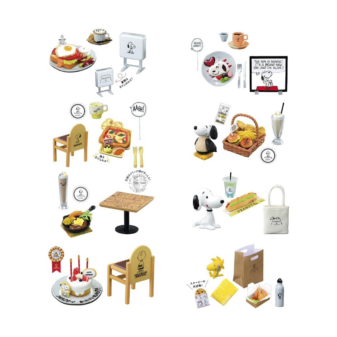 Japanese Blind Box - Snoopy Cafe Tour With You