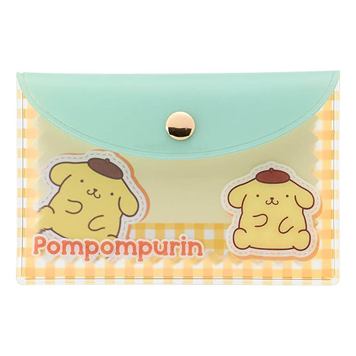 Sanrio Characters Memo & Card Case - Pompompurin