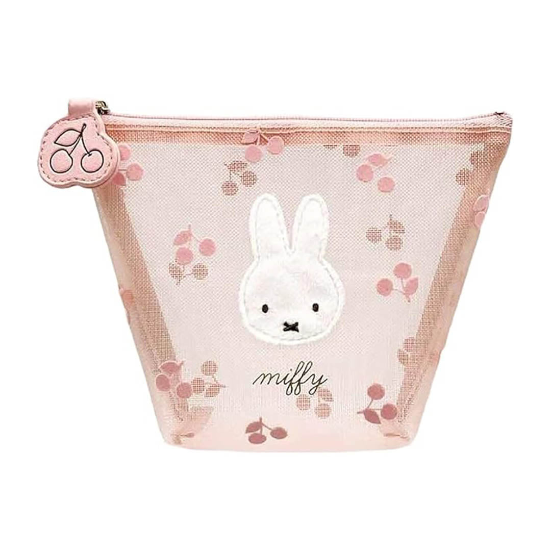 Miffy Mesh Pouch - Cherry