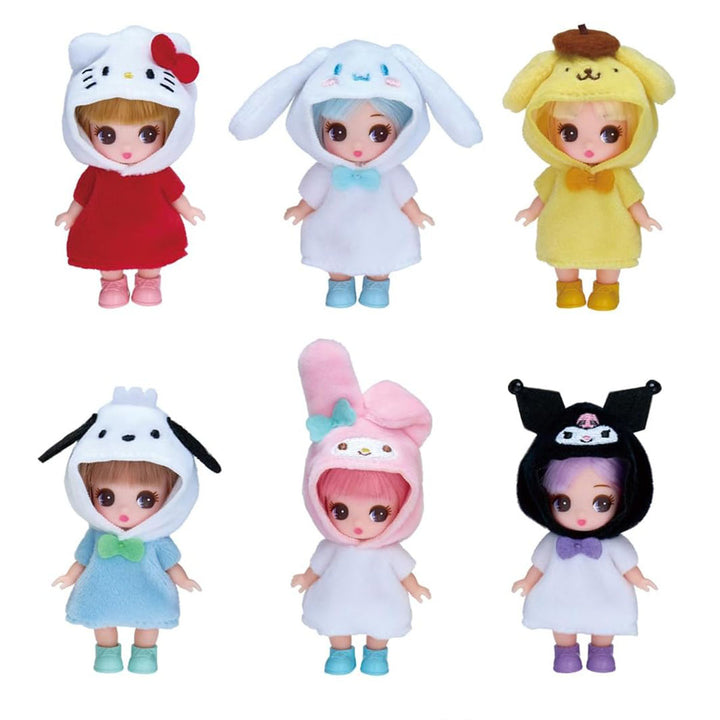 NEW Japanese Blind Box: Limited Edition Petit Licca x Sanrio Costume Doll