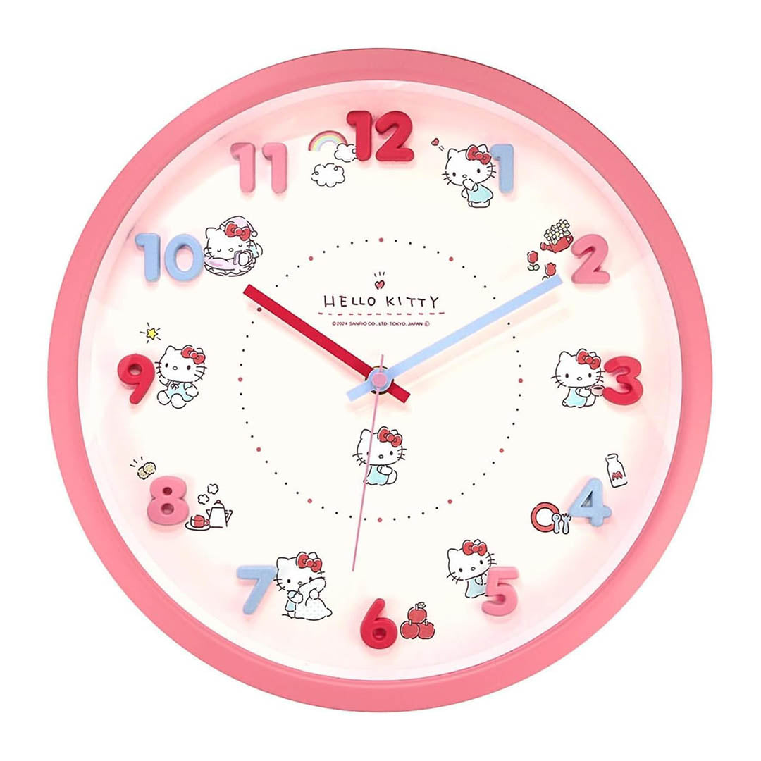 Official Sanrio Hello Kitty Analog Wall Clock