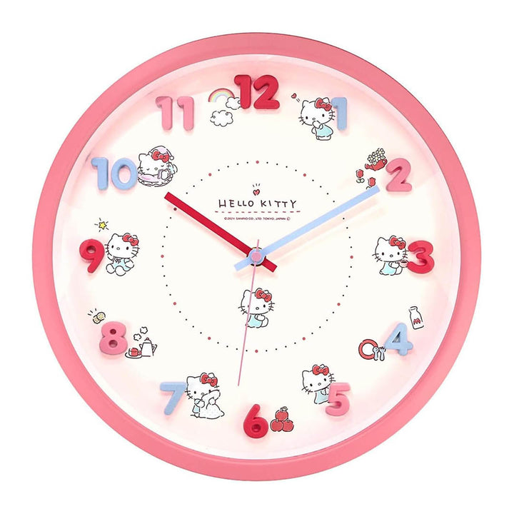 Official Sanrio Hello Kitty Analog Wall Clock