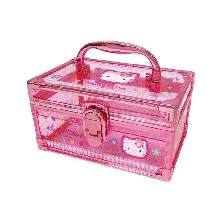 NEW Official Sanrio Hello Kitty Clear Organizer Storage Box - Pink