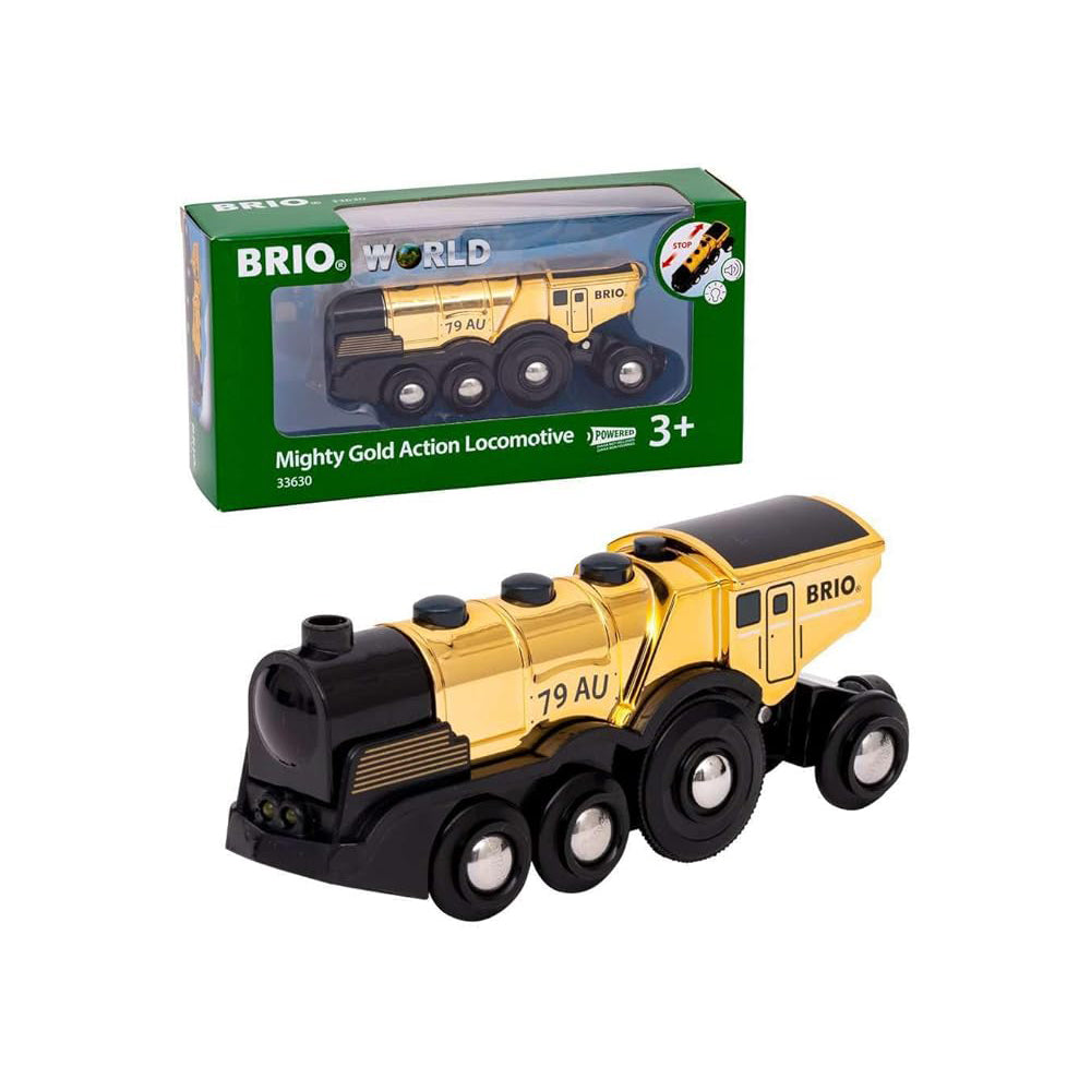 Train Only Set- World Mighty Gold Action Locomotive