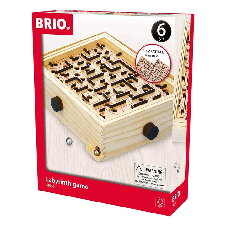 Wooden Labyrinth Game Set