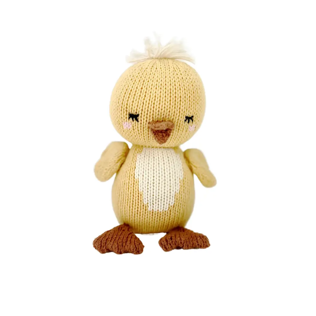 Fair Trade Peruvian Knit Cotton Dolls- Duck