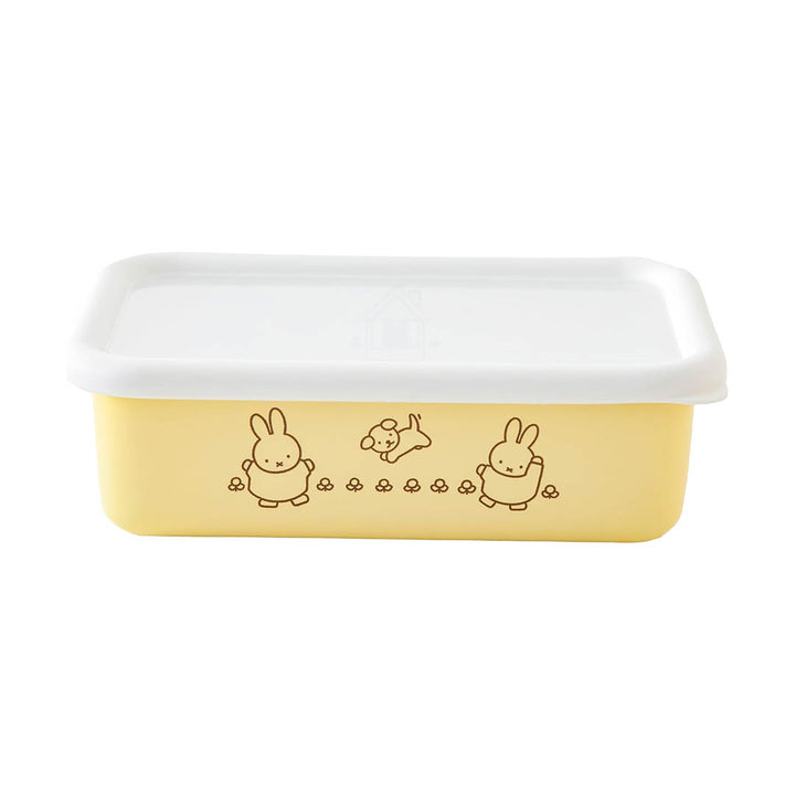 NEW Miffy Fuji-horo Enamel Storage Container