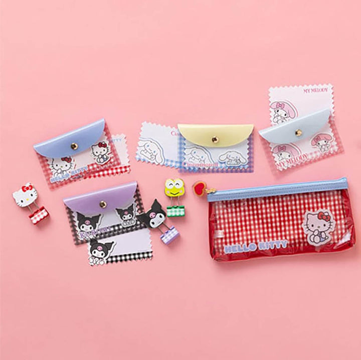 Sanrio Characters Memo & Card Case - Pompompurin