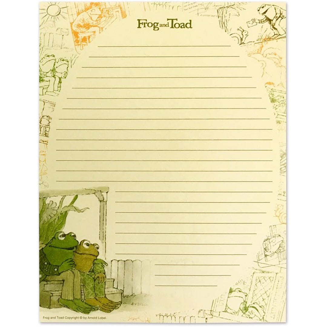 Frog and Toad Letter Set