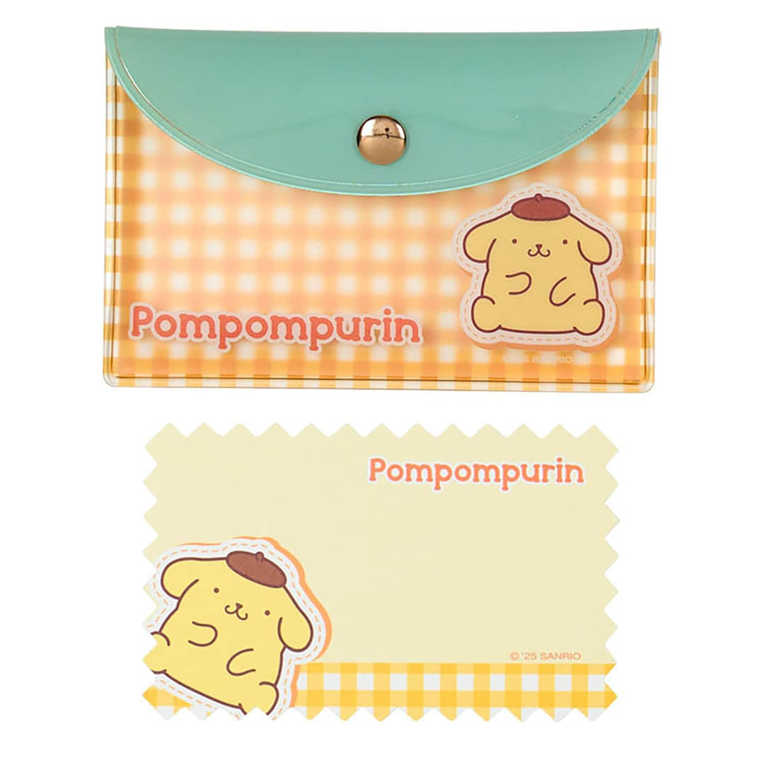 Sanrio Characters Memo & Card Case - Pompompurin
