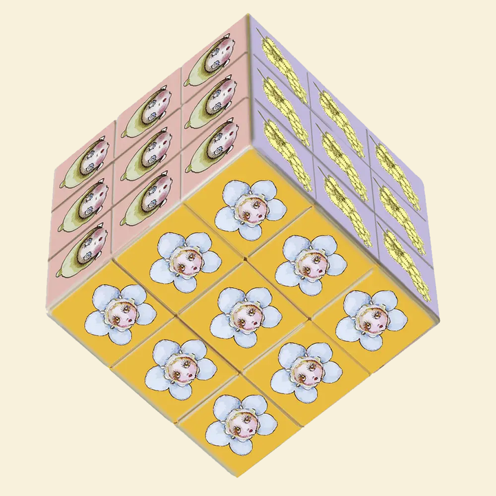 Art Rubik's Cube- May Gibbs Flower Children