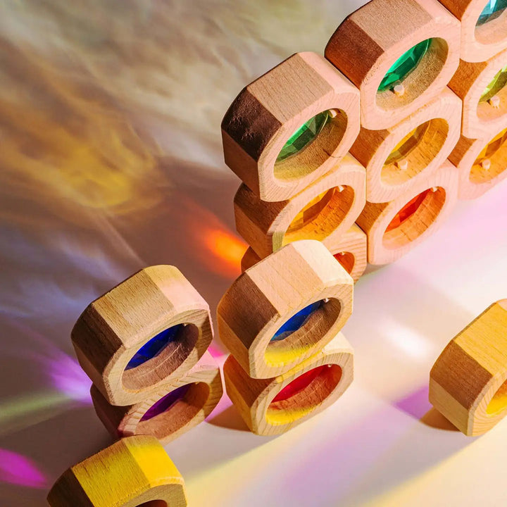 Wooden Lottie Blocks