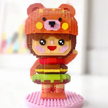 Burger Bear Mini-Bricks