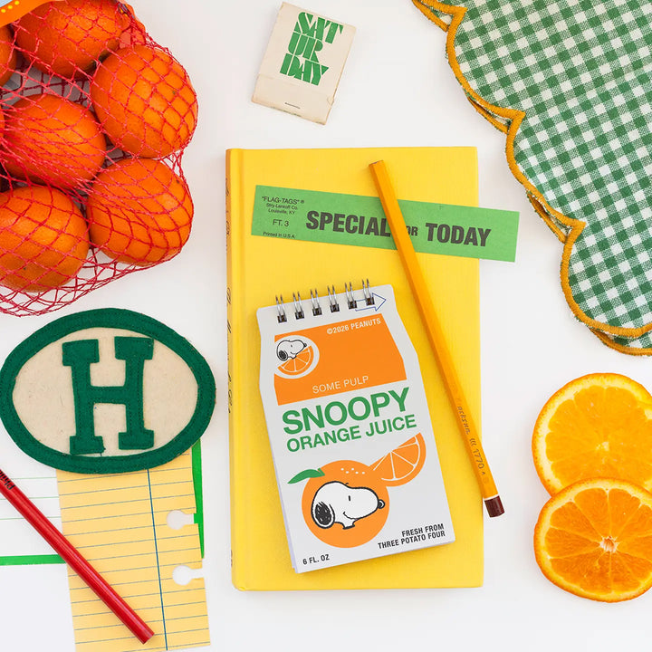 Peanuts® - Snoopy Orange Juice Mini Notebook