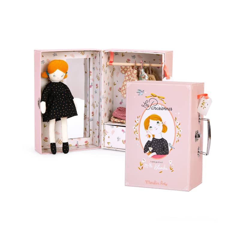 NEW Blanche Doll with Wardrobe Set