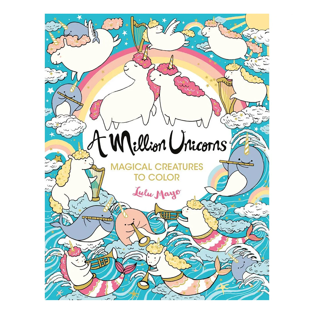 Coloring Book: A Million Unicorns