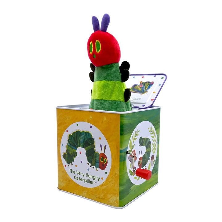 Eric Carle Toys: Tin Jack in the Box Multicolor