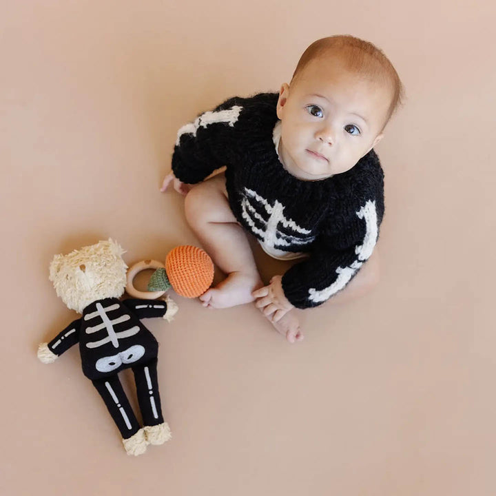 Plush Skeleton Bear Toy