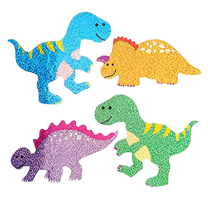 Glitter Dinosaurs Stickers