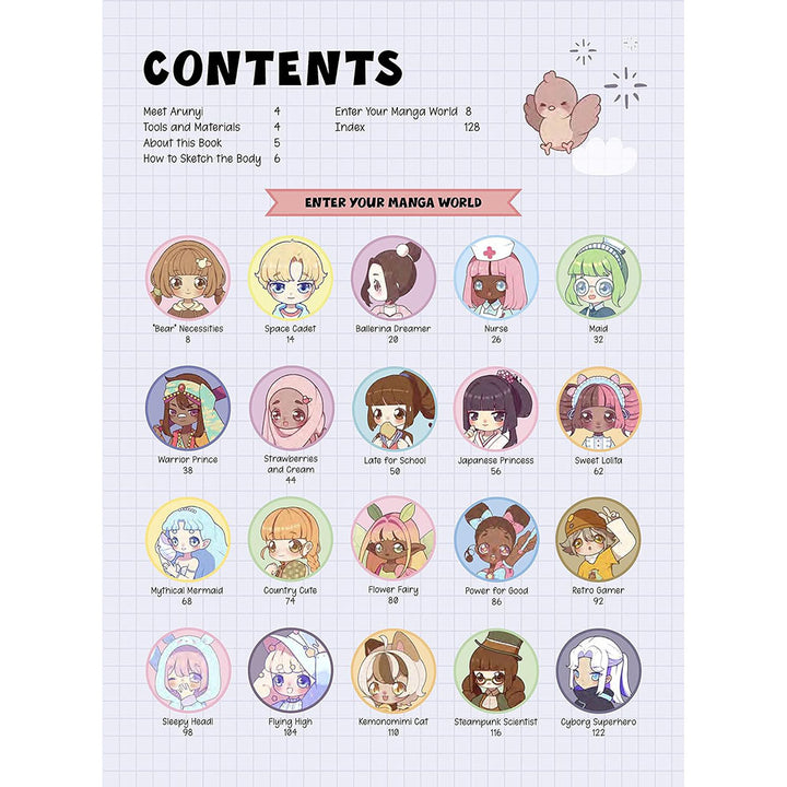 Draw Your Own Manga World Book