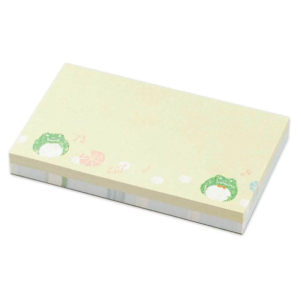 Memo Pad Frog