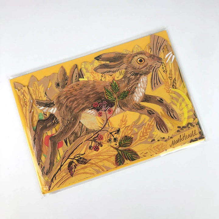 NEW Hares Collage Card