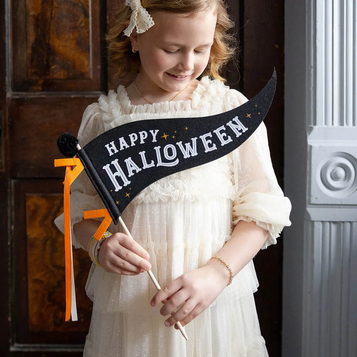 Happy Halloween Felt Pennant