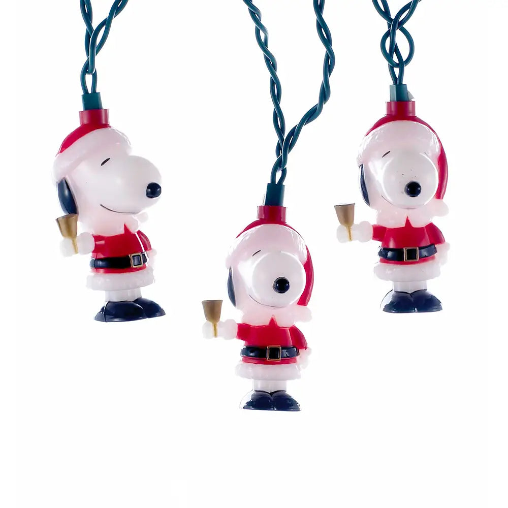 Snoopy Santa Light Set