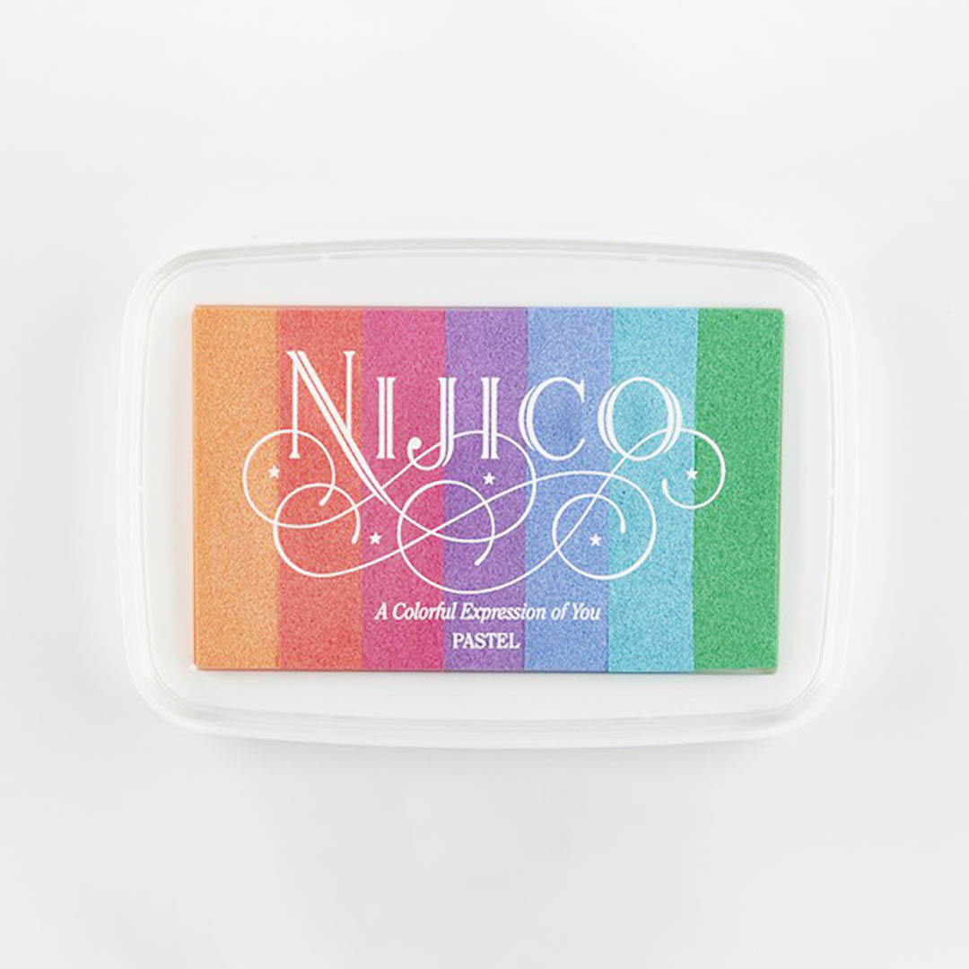 Japanese Rainbow Stamp Pad- Pastel