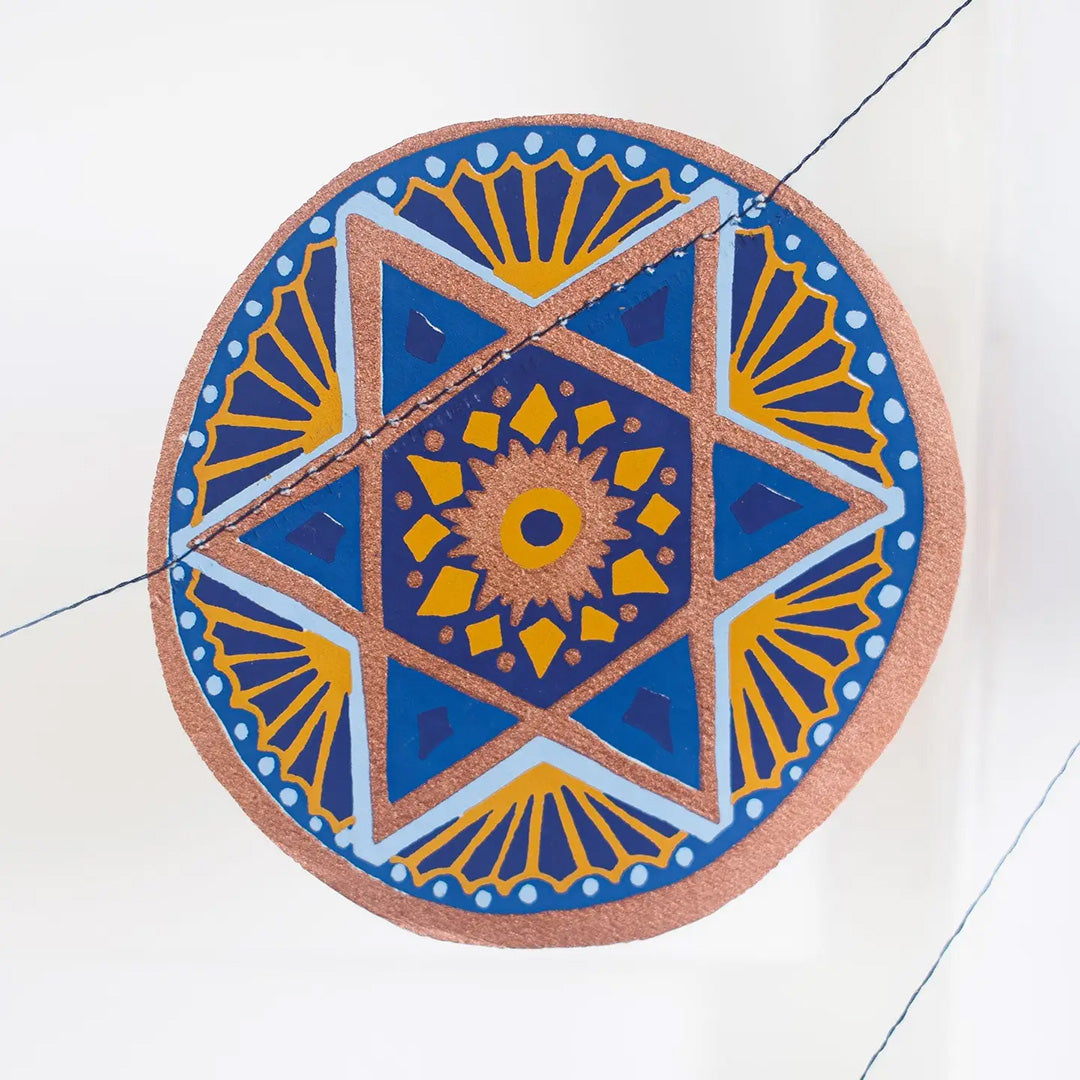 Hanukkah Sewn Garland