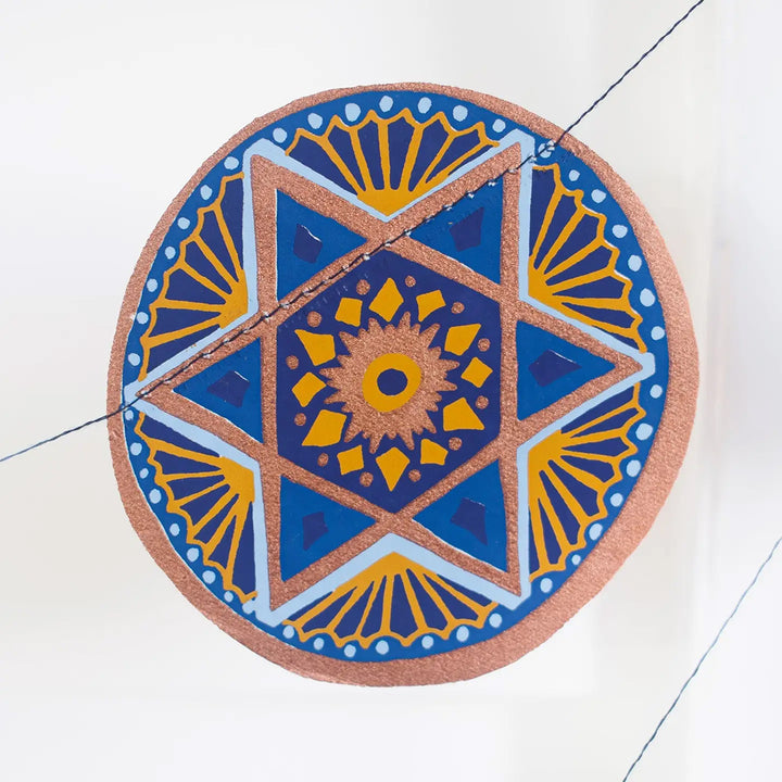 Hanukkah Sewn Garland