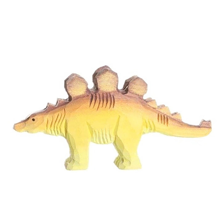 Wooden Stegosaurus Dinosaur Animal Toy