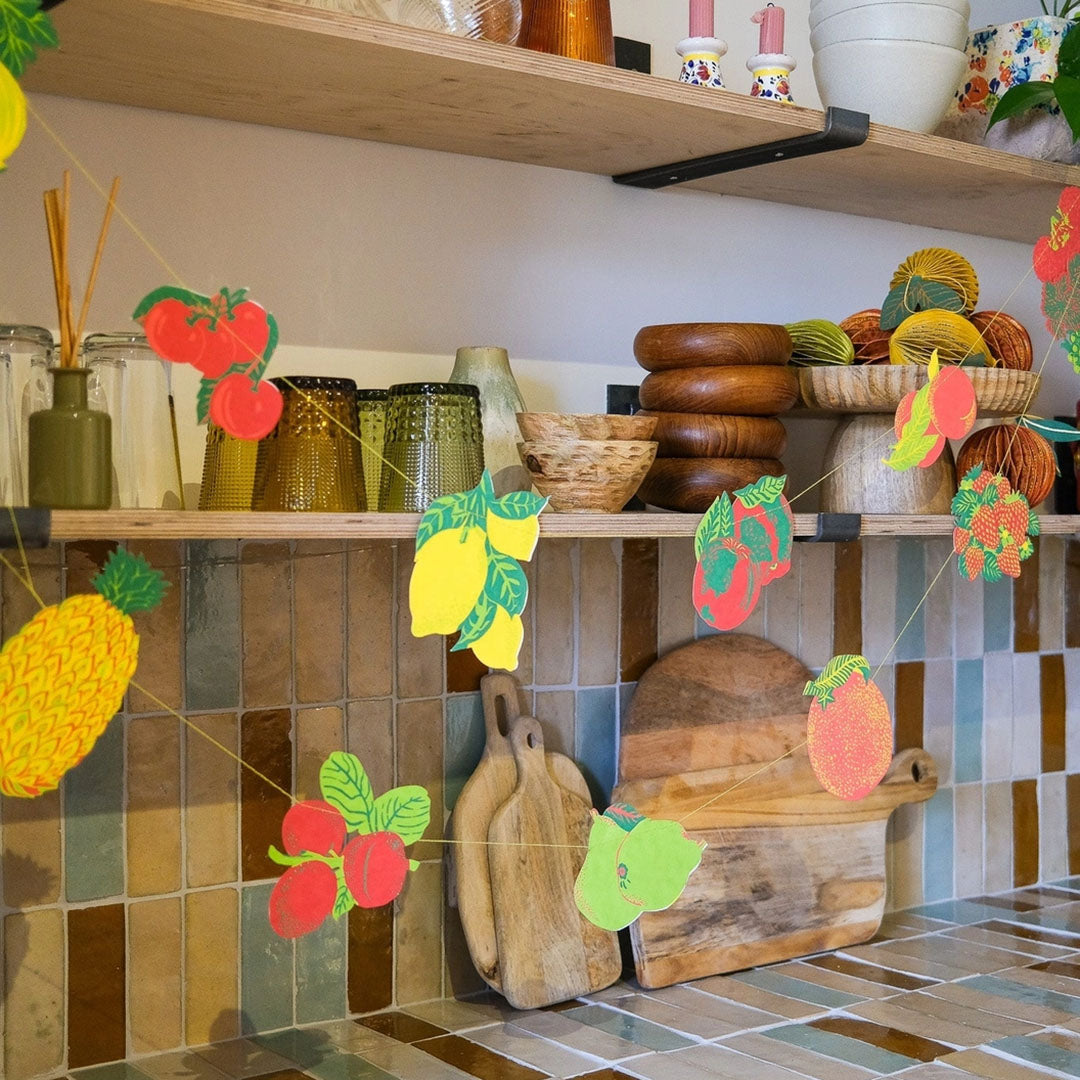 NEW Fruit Sewn Garland