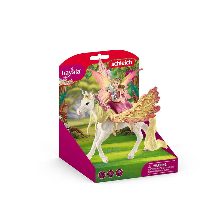 Fairy Feya with Pegasus Unicorn Fairy Toy Playset