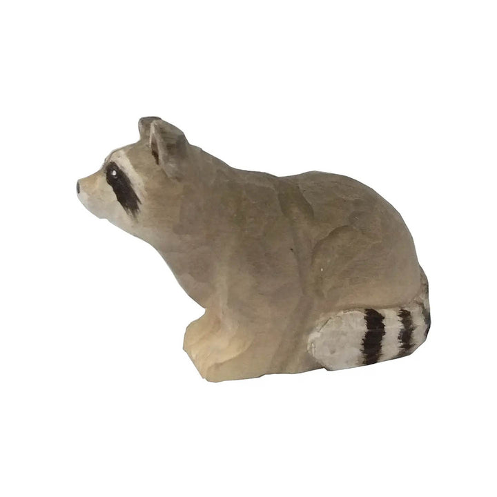 Wooden Raccoon Animal Toy