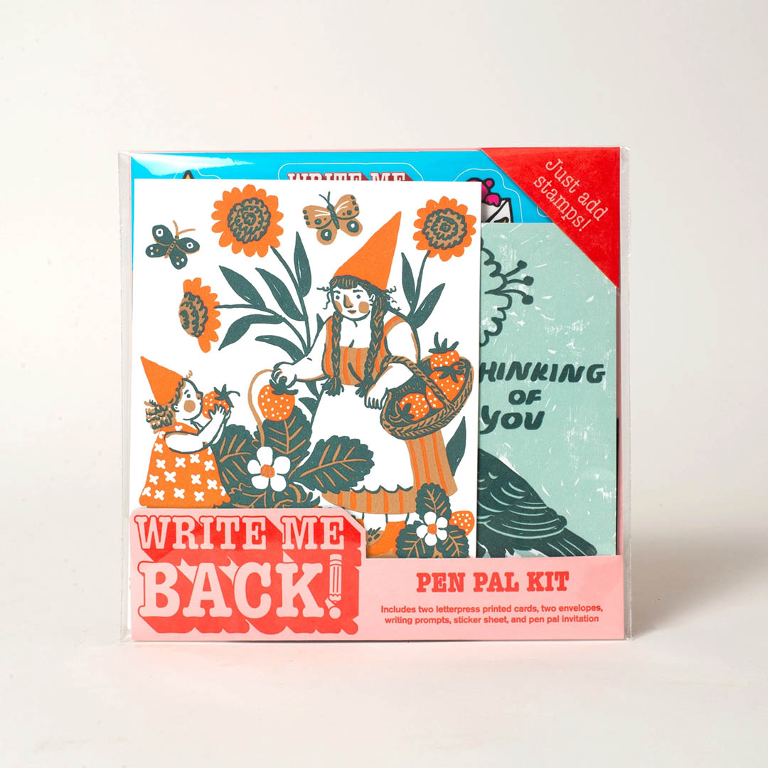 Phoebe Wahl Strawberry + Crow Write Me Back Pen Pal Kit