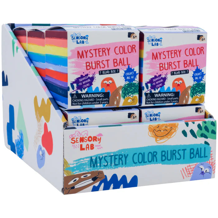 Sensory Lab Mystery Color Burst Squishy Ball
