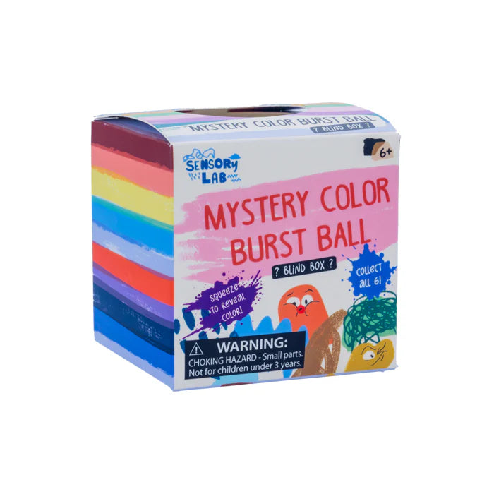 Sensory Lab Mystery Color Burst Squishy Ball