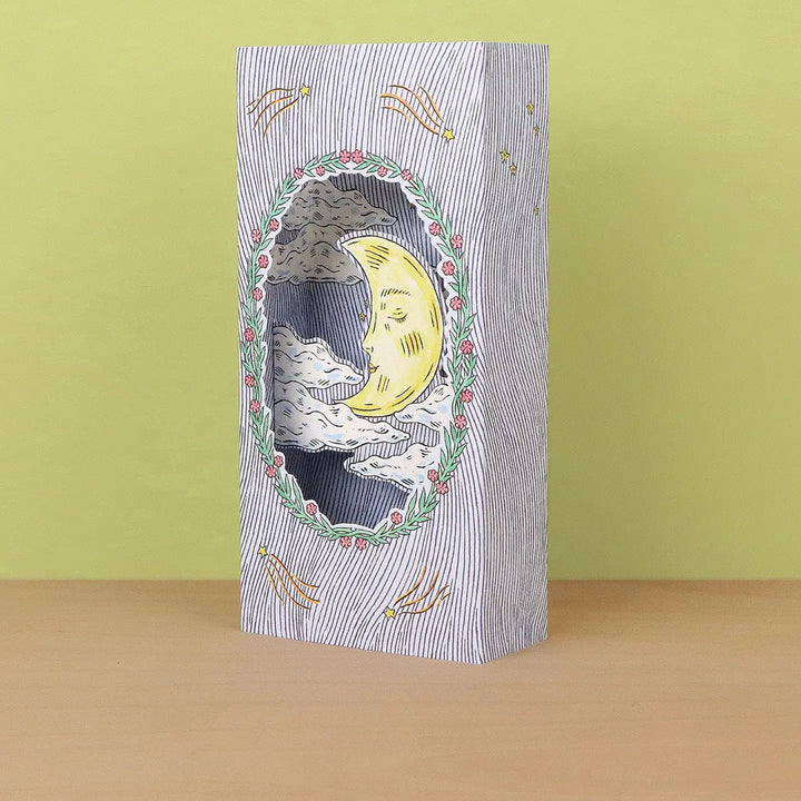 Magical Moon Die-Cut Card