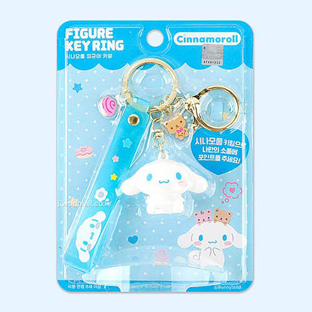 Sanrio Characters Key Ring- Cinnamoroll